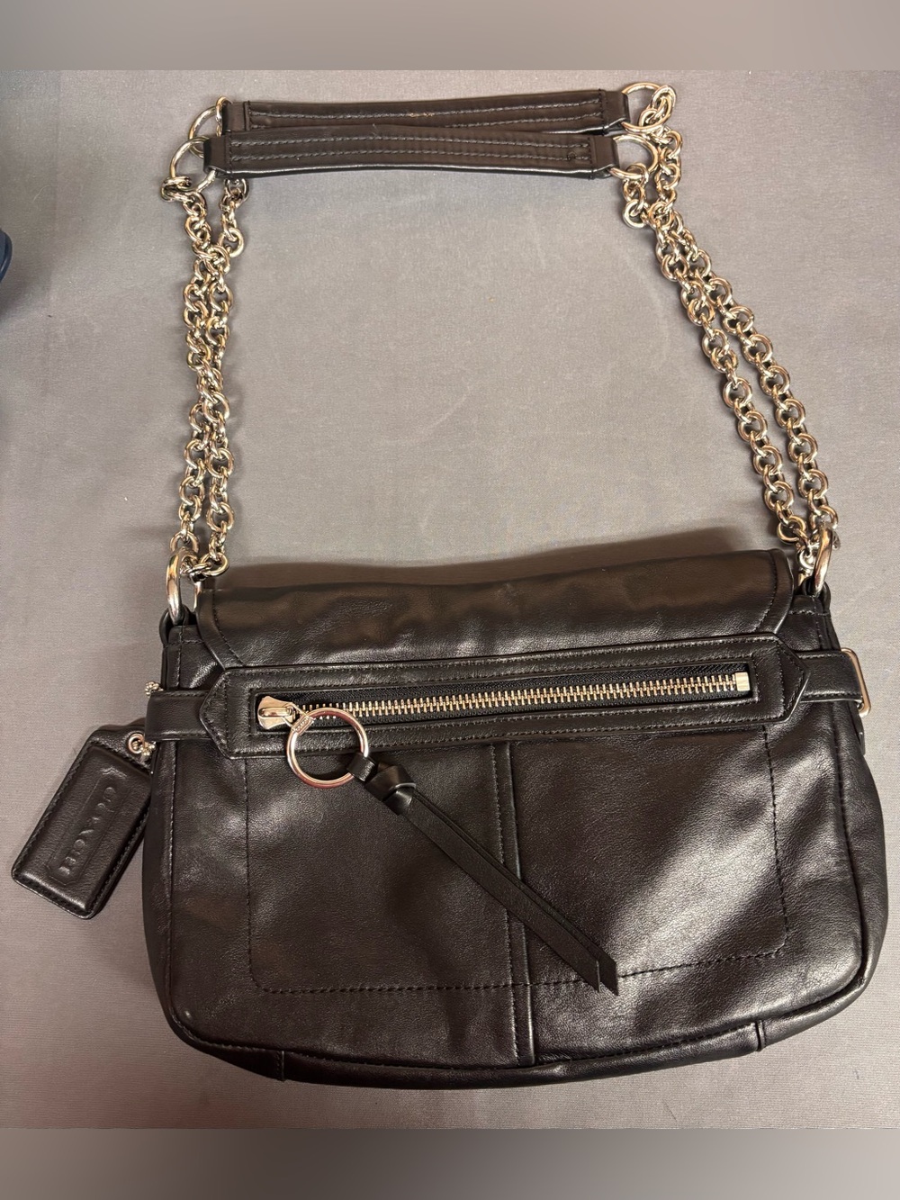 Coach Chelsea F17825 Turn Lock Flap Crossbody Shoulder Bag Purse Retail $325 - Picture 2 of 16
